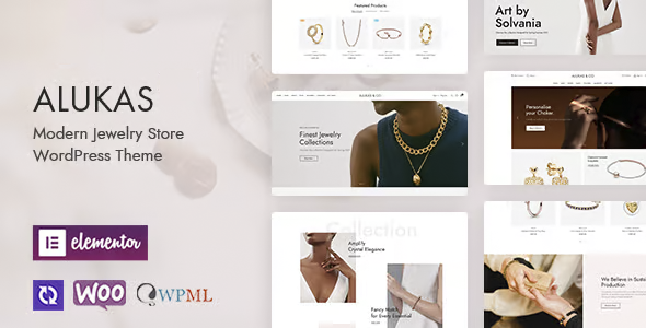 Alukas Modern Jewelry Store Theme 2.0.17