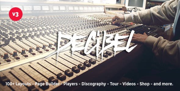 Decibel Professional Music Theme 3.8.80