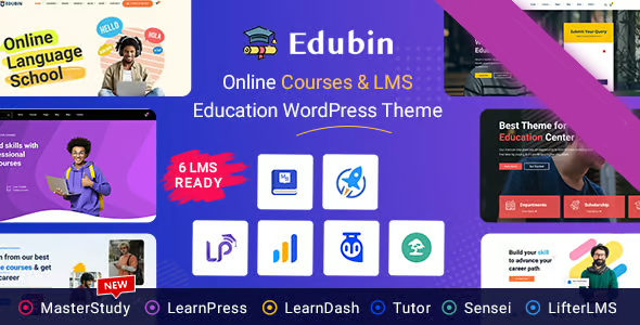 Edubin Education WordPress Theme 9.5.14
