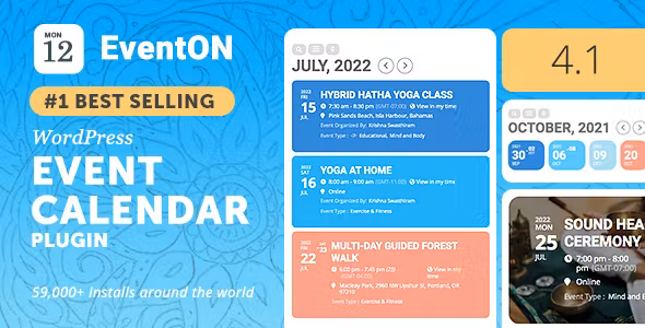 EventOn Event Calendar Plugin 5.0.10