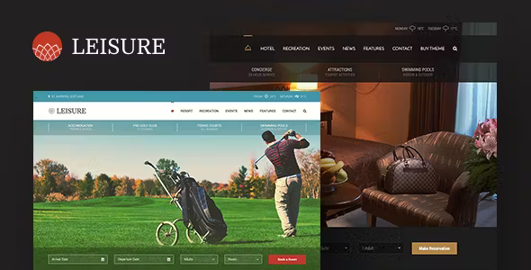 Hotel Leisure WordPress Theme 2.2.9