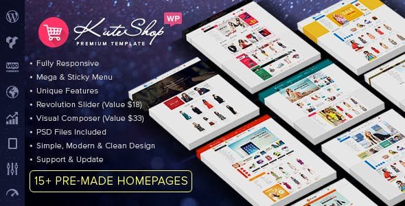 KuteShop WooCommerce Theme 4.3.0