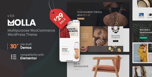 Molla MultiPurpose WooCommerce Theme 1.5.18