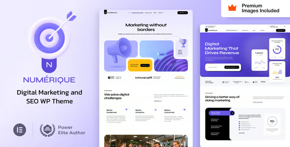 Numérique SEO Digital Marketing Theme 25