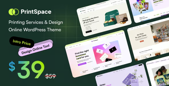 PrintSpace Printing Services WordPress Theme 1.4.7