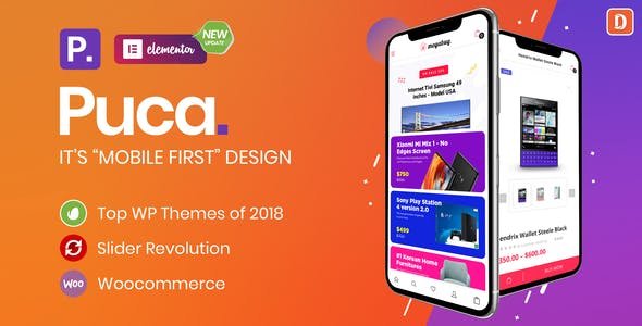 Puca Mobile WooCommerce Theme 2.6.42