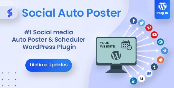 Social Auto Poster WordPress Plugin 5.5.4