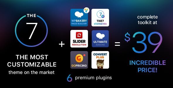 The7 MultiPurpose Website Building 14.4.0.1