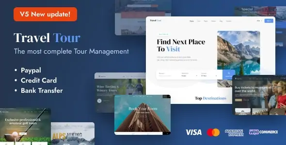 TravelTour Travel and Tour Booking 5.3.11