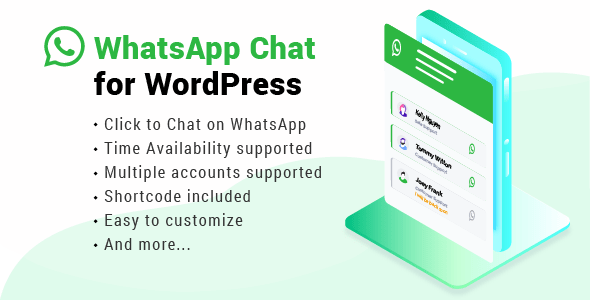 WhatsApp Chat WordPress 3.8.2