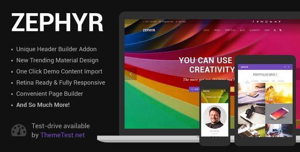 Zephyr Material Design Theme 8.43.1