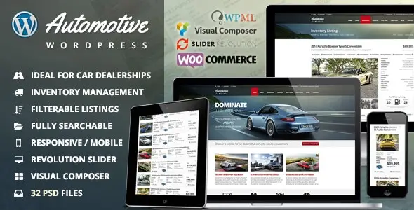 Automotive Car Dealership Business Theme 13.4.2