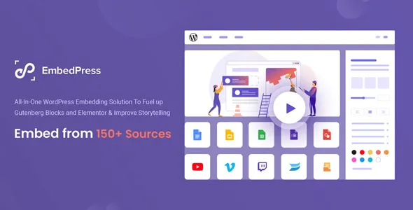 EmbedPress Pro WordPress Embed Plugin 3.8.9