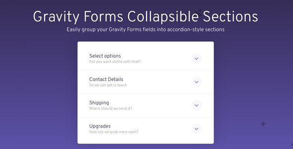 Gravity Forms Collapsible Sections 1.4.8