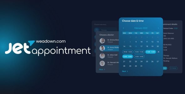 JetAppointment WordPress Appointment Plugin for Elementor 2.4.2