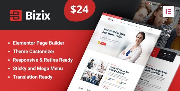 Bizix Corporate and Business Theme 2.2.3
