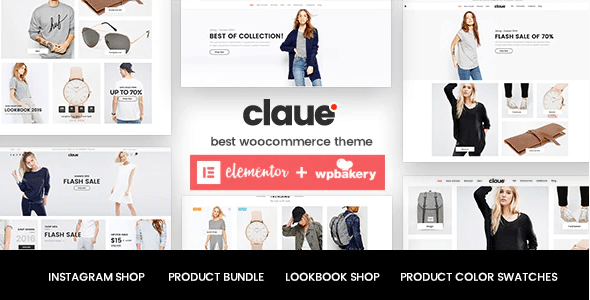 Claue Clean Minimal WooCommerce Theme 2.2.8