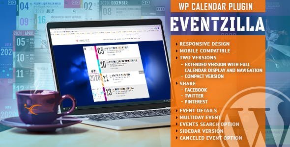 EventoZilla 1.5.6.1 – Event Calendar WordPress Plugin