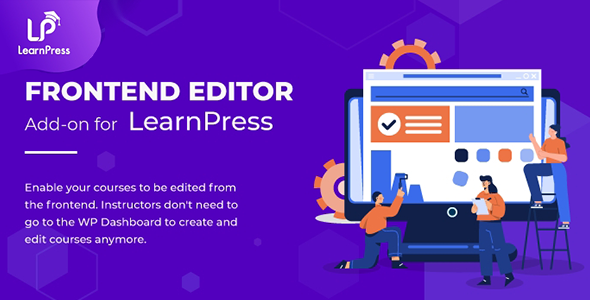 LearnPress Frontend Editor 4.0.7