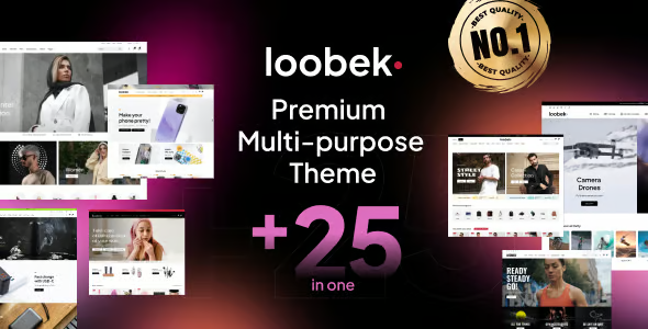 Loobek Elementor WooCommerce Theme 1.5.6