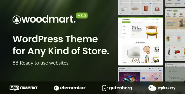 Woodmart WooCommerce WordPress Theme 8.5.0