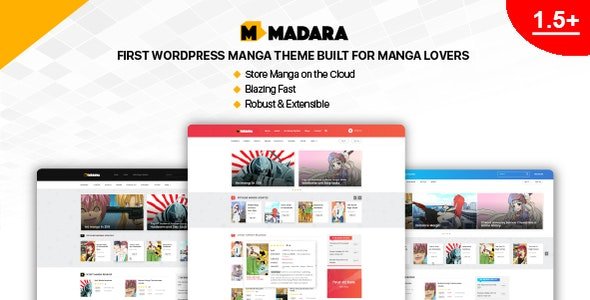 Madara WordPress Theme for Manga 2.2.7.1