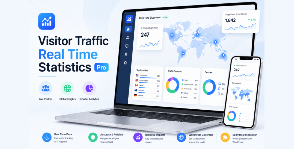 Visitor Traffic Real Time Statistics Pro 11.9