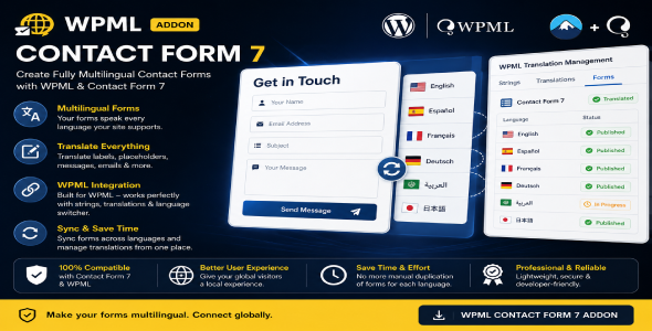 WPML Contact Form 7 Addon 1.3.3