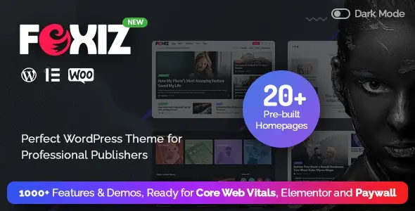 Foxiz Newspaper News and Magazine 2.7.5