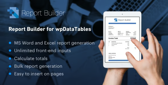 Report Builder for wpDataTables 2.3