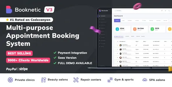 Booknetic Booking Plugin for Appointment 5.2.2
