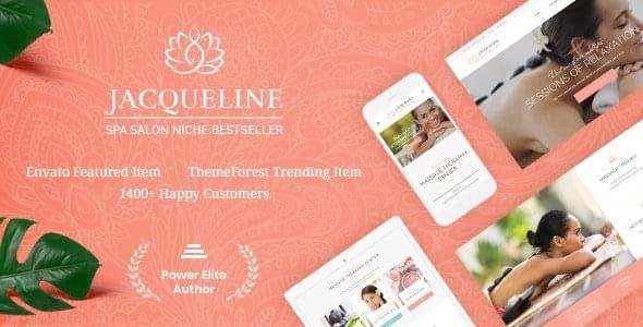 Jacqueline Spa And Massage Salon Theme 2.23